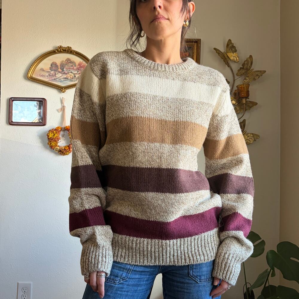 deadstock vintage wool blend sweater - Picture 4 of 5